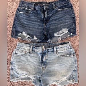 Aerie Daydream denim shorts - light blue